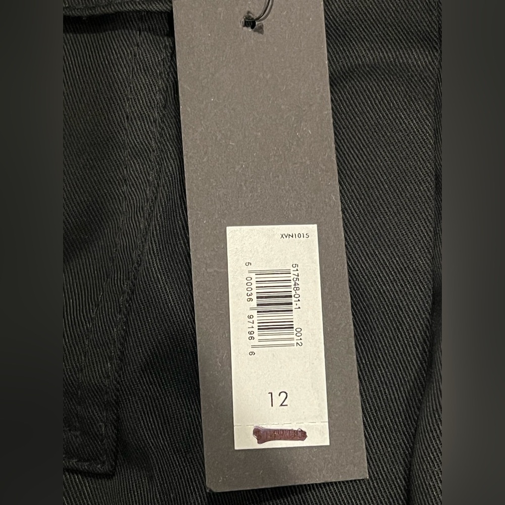 Banana Republic Womens Jumpsuit Tencel Flightless Utility Black Button Size 12 - Picture 11 of 16